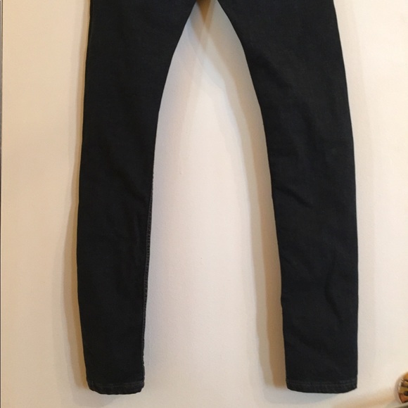 Topshop Super Spray On Black Skinny Jeans - Picture 7 of 8